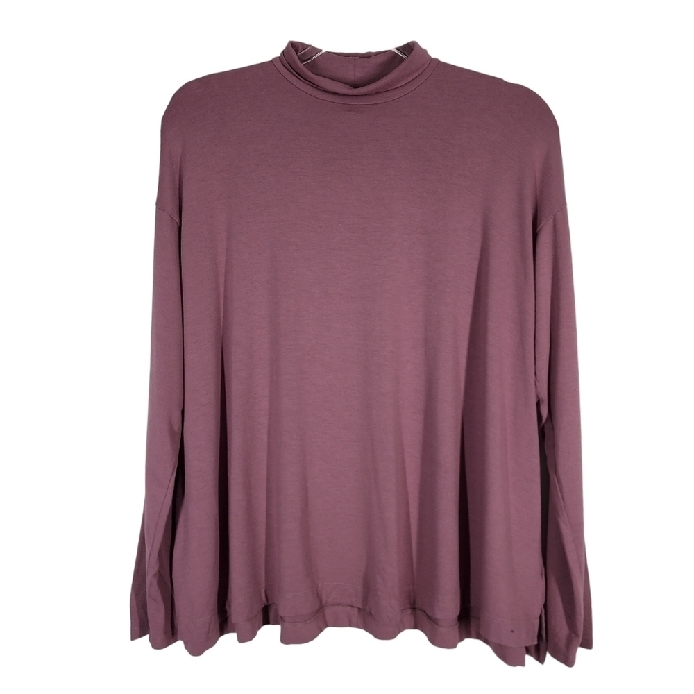 J. JILL WEAREVER COLLECTION MOCK NECK TOP - Picture 3 of 7